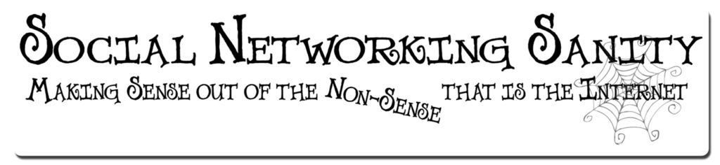 Social Networking Sanity Blog Logo